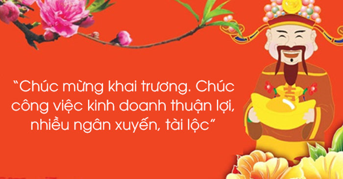 những câu nói khai trương hay