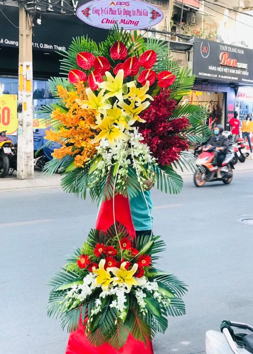 đặt hoa khai trương gò vấp