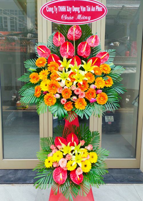 Hoa khai trương quận 12