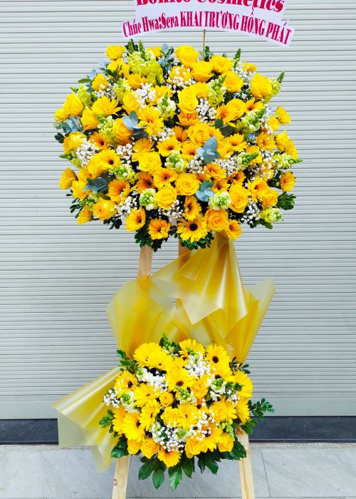 hoa khai trương quận 9